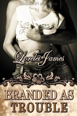 Cover of Branded as Trouble (Rough Riders, #6)