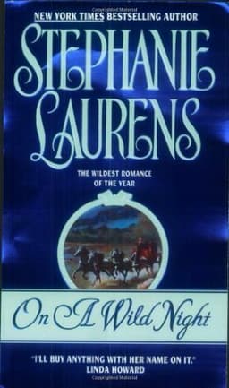 Cover of On a Wild Night (Cynster, #8)