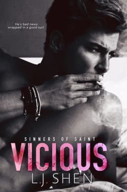 Cover of Vicious (Sinners of Saint, #1)