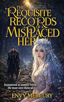 Cover of The Requisite Records of a Misplaced Hero: An Isekai Romantic Fantasy Adventure