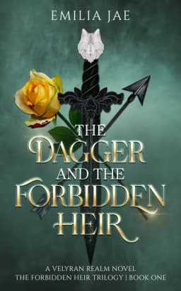 Cover of The Dagger and the Forbidden Heir